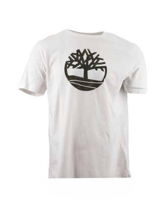 Timberland T-shirt Wit 608310
 Maat M
 