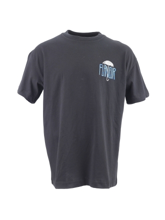 Flaneur T-shirt Zwart 608318
 Maat L
 