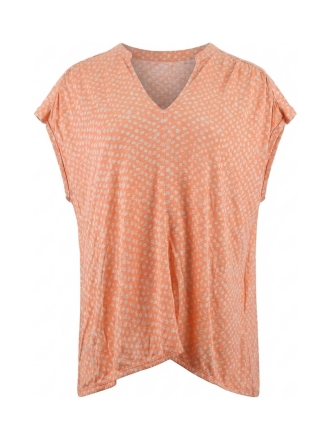 Opus T-shirt Oranje 608326
 Maat 44
 