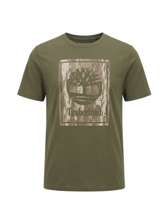 Timberland T-shirt Groen 608343
 Maat S
 