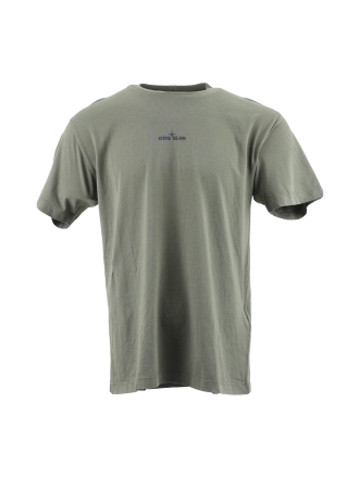 Stone Island T-shirt Groen 608358
 Maat L
 