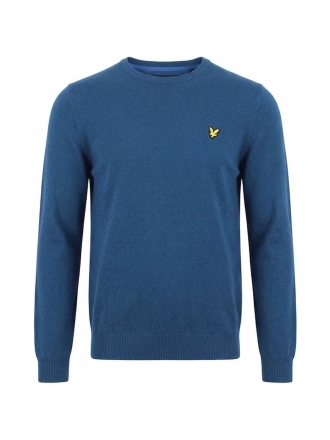 Lyle & scott Trui Blauw 608444
 Maat M
 