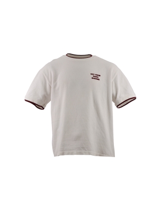 Drole De Monsieur T-shirt Wit 609000
Maat L
