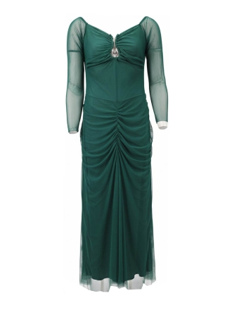 Laagam Jurk Groen 609021
 Maat XL
 