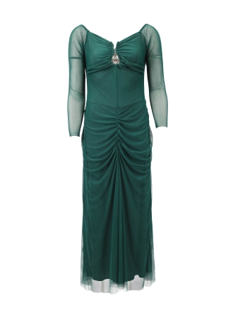 Laagam Jurk Groen 609021
 Maat XL
 