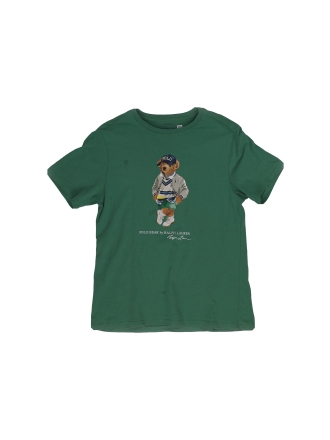 Polo Ralph Lauren T-shirt Groen 609114
 Maat 170
 
