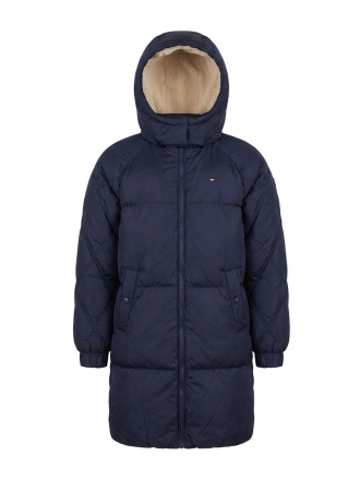 Tommy Hilfiger Jas Blauw 609205
 Maat 128
 