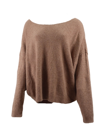 American Vintage Trui Bruin 609269
 Maat M
 