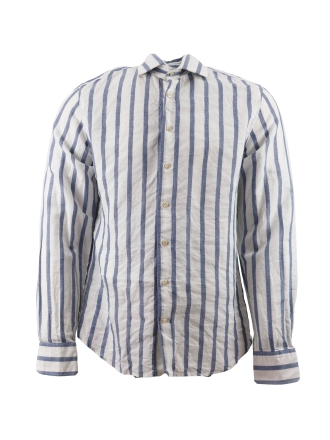 Profuomo Overhemd Blauw 609321
 Maat 40
 