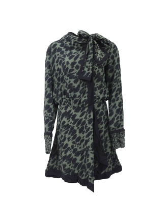 Reiss Jurk Panter 609357
 Maat 36
 