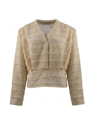 Co'couture Blouse Wit 609390
 Maat XL
 