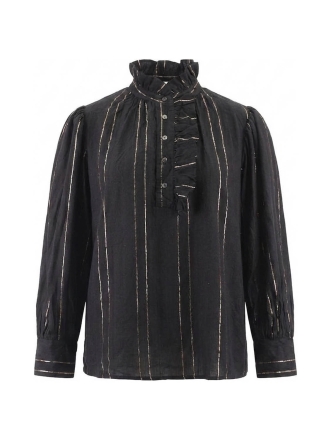 Antik Batik Blouse Zwart 609407
 Maat M
 