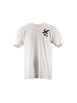 Obey T-shirt Blauw 609475
 Maat M
 