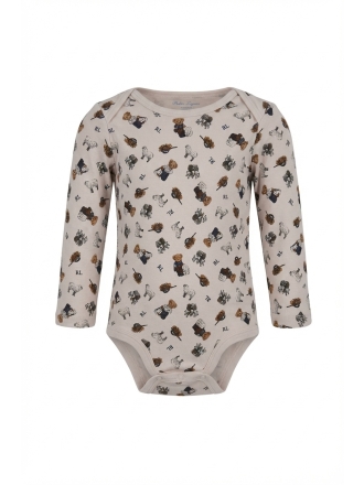 Polo Ralph Lauren Babypakje Wit 609563
 Maat 68
 