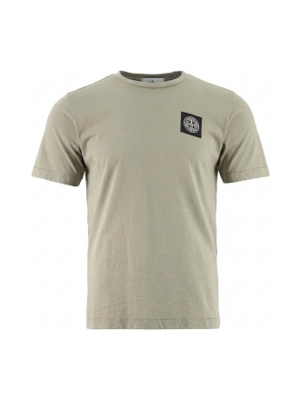 Stone Island T-shirt Groen 609592
 Maat 14
 