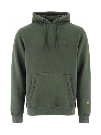 In Gold We Trust Hoodie Groen 609704
 Maat L
 