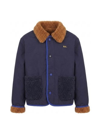 Bobo Choses Jas Blauw 609738
 Maat 122
 