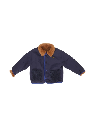 Bobo Choses Jas Blauw 609738
 Maat 122
 