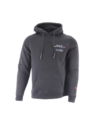 In Gold We Trust Hoodie Zwart 609782
 Maat M
 