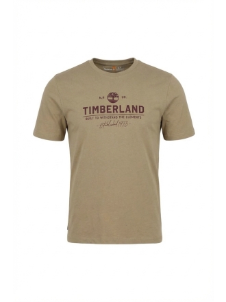 Timberland T-shirt Beige 609852
 Maat S
 