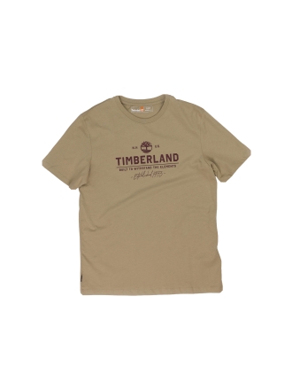 Timberland T-shirt Beige 609852
 Maat S
 
