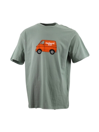 Carhartt Wip T-shirt Groen 609911
 Maat L
 