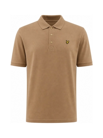 Lyle & scott Polo Beige 610026
 Maat XL
 