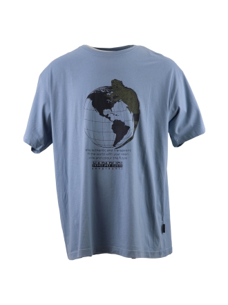 Napapijri T-shirt Zwart 610063
 Maat XXL
 