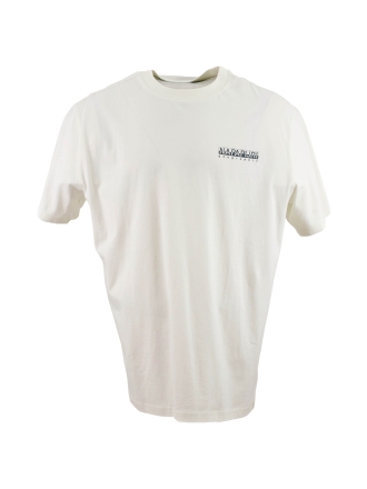 Napapijri T-shirt Wit 610085
 Maat XXL
 