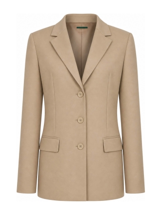 United Colors of Benetton Blazer Beige 610115
 Maat 46
 