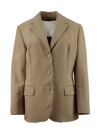 United Colors of Benetton Blazer Beige 610115
 Maat 46
 
