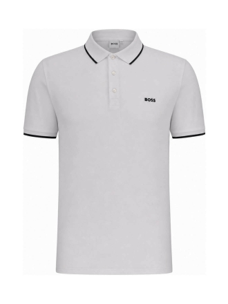 Hugo Polo Wit 610329
 Maat M
 