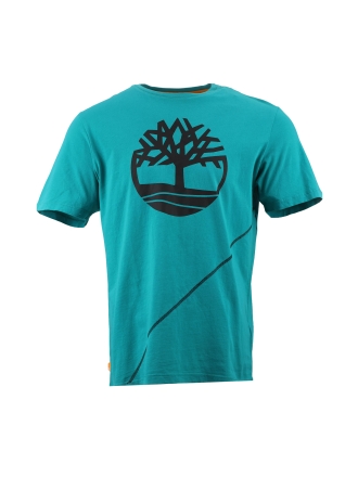 Timberland T-shirt Blauw 610510
 Maat M
 