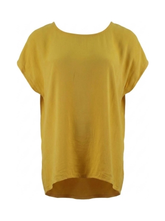 More & More Blouse Geel 610518
 Maat 42
 