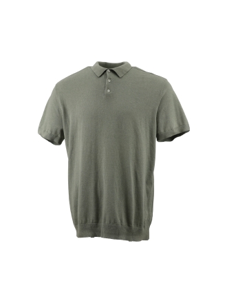 Knitted Polo Groen 610522
 Maat XL
 