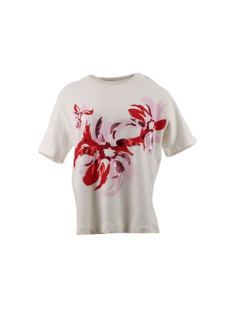 S.oliver T-shirt Wit 610523
 Maat 40
 