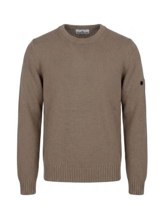 Stone Island Trui Beige 610546
 Maat M
 