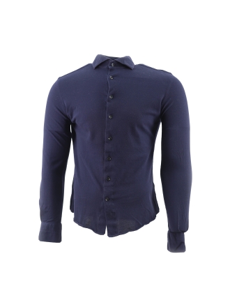 Profuomo Overhemd Blauw 610559
 Maat 38
 