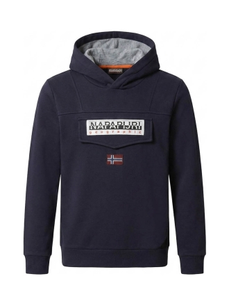 Napapijri Hoodie Zwart 610589
 Maat 140
 