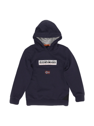 Napapijri Hoodie Zwart 610589
 Maat 140
 