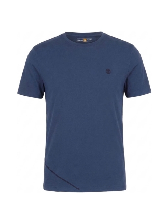 Timberland T-shirt Blauw 610604
 Maat 3XL
 