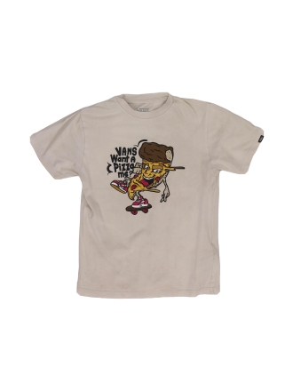 Vans T-shirt Wit 610690
 Maat 140
 