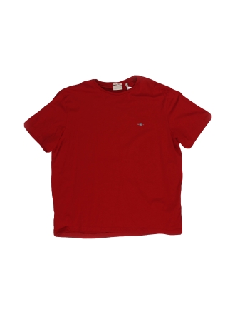 Gant T-shirt Rood 610701
 Maat 3XL
 