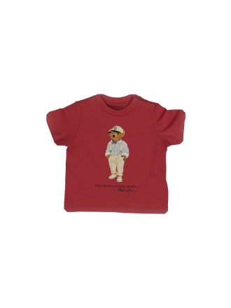 Ralph Lauren T-shirt Roze 610857
 Maat 68
 