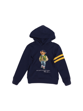 Polo Ralph Lauren Hoodie Blauw 610869
 Maat 122
 