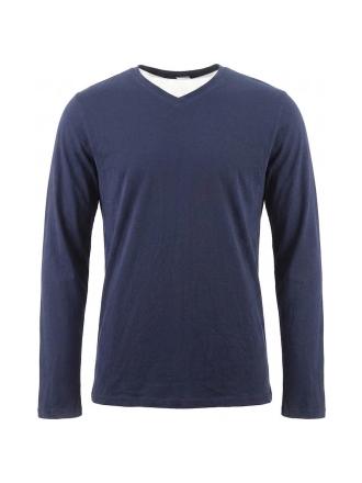 Schiesser T-shirt Blauw 610992
 Maat XL
 