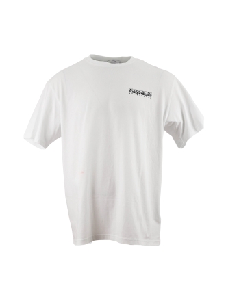 Napapijri T-shirt Wit 611118
 Maat L
 