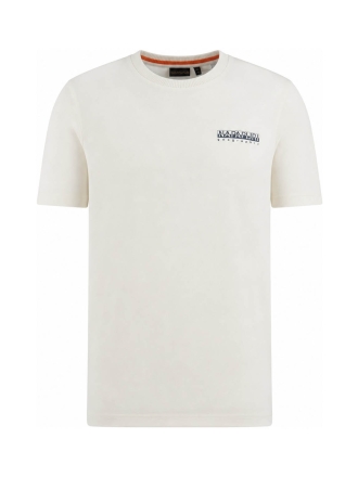 Napapijri T-shirt Wit 611129
 Maat 3XL
 