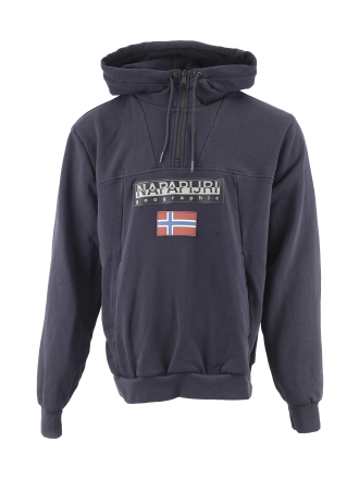 Napapijri Hoodie Zwart 611236
 Maat XL
 
