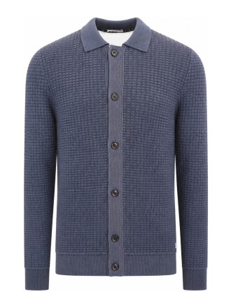 J.C. Rags Vest Blauw 611297
 Maat M
 